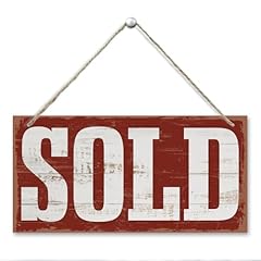 Sold sign new for sale  Delivered anywhere in USA 