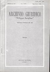 Archivio giuridico filippo usato  Spedito ovunque in Italia 