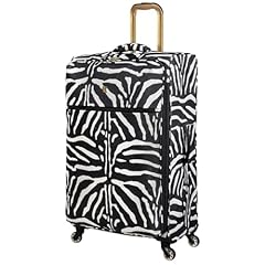 Zebra print suitcase for sale  Delivered anywhere in UK