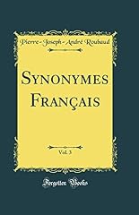 Synonymes français vol. d'occasion  Livré partout en France