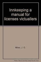 Innkeeping manual licenses for sale  Delivered anywhere in UK