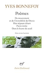 Poemes. mouvement immobilite d'occasion  Livré partout en Belgiqu