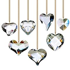 7pcs heart crystal for sale  Delivered anywhere in USA 