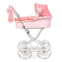 Roma Annie Amy Childs Classic Dolls Pram - Pink 3-16 for sale  Delivered anywhere in UK