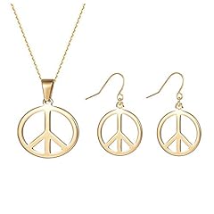 Peace sign necklace for sale  Delivered anywhere in USA 