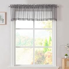 Simplebrand grey valances for sale  Delivered anywhere in USA 