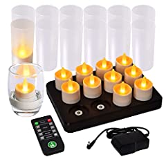 Rechargeable tea lights for sale  Delivered anywhere in UK