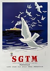 Affiche sgtm marseille d'occasion  Livré partout en France