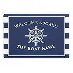 Personalized doormat nautical for sale  Delivered anywhere in Ireland