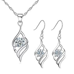 Hanie Silver Jewellery Set for Women, 925 Sterling for sale  Delivered anywhere in UK