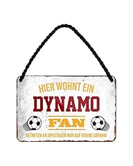 Dynamo fan blechschild gebraucht kaufen  Wird an jeden Ort in Deutschland