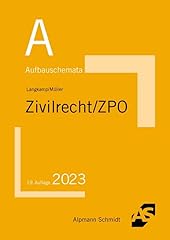 Aufbauschemata zivilrecht zpo gebraucht kaufen  Wird an jeden Ort in Deutschland