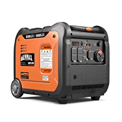 Used, GENMAX Portable Inverter Generator，5500W ultra-quiet for sale  Delivered anywhere in USA 