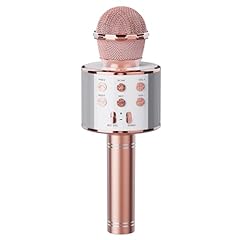 Microfono karaoke bluetooth usato  Spedito ovunque in Italia 