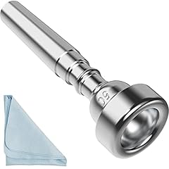 Silver trumpet mouthpiece for sale  Delivered anywhere in USA 
