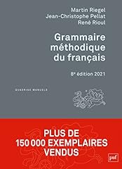 Grammaire méthodique françai d'occasion  Livré partout en France