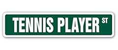 Tennis player street for sale  Delivered anywhere in USA 