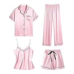 Satin schlafanzug damen gebraucht kaufen  Wird an jeden Ort in Deutschland