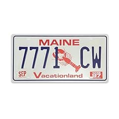 Retro maine license for sale  Delivered anywhere in USA 
