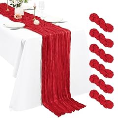 Pack red cheesecloth for sale  Delivered anywhere in UK
