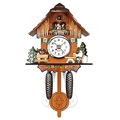 Antique wooden cuckoo usato  Spedito ovunque in Italia 