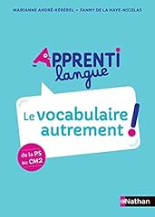 Apprentilangue vocabulaire aut d'occasion  Livré partout en France