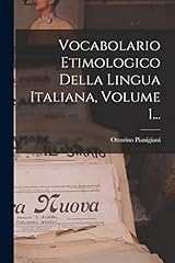 Vocabolario etimologico della usato  Spedito ovunque in Italia 