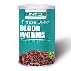 Freeze dried bloodworms for sale  Delivered anywhere in USA 