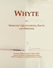 Whyte webster quotations for sale  Delivered anywhere in UK