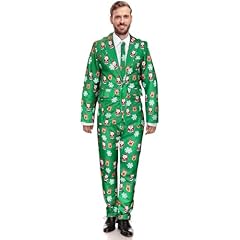 Men christmas suit for sale  Delivered anywhere in UK