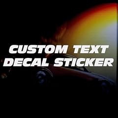 Personalised decal sticker for sale  Delivered anywhere in UK