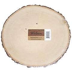 Basswood thick round for sale  Delivered anywhere in USA 