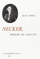 Necker ministre louis d'occasion  Livré partout en France