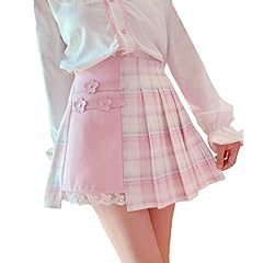 Cuteighteen plaid pleated for sale  Delivered anywhere in USA 