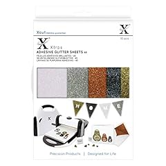 Xcut glitter sheets for sale  Delivered anywhere in UK
