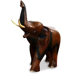 Livasia holzelefant tierskulpt gebraucht kaufen  Wird an jeden Ort in Deutschland