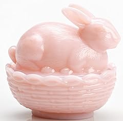 Glass easter bunny for sale  Delivered anywhere in USA 