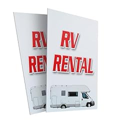 Rental plastic signs for sale  Delivered anywhere in USA 