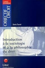Introduction sociologie philos d'occasion  Livré partout en France