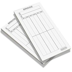 Bridge score pads for sale  Delivered anywhere in Ireland