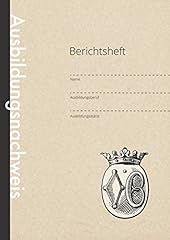 Berichtsheft bäcker ausbildun gebraucht kaufen  Wird an jeden Ort in Deutschland