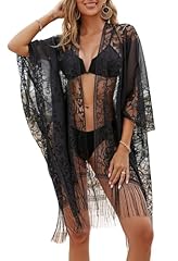 Kimono spiaggia nero usato  Spedito ovunque in Italia 