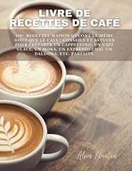 Livre recettes café d'occasion  Livré partout en France