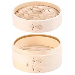 Tier bamboo steamer for sale  Delivered anywhere in USA 