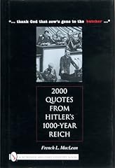 2000 quotes hitler for sale  Delivered anywhere in USA 