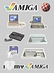 Amiga computer stickers for sale  Delivered anywhere in UK