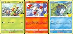 Grookey scorbunny sobble for sale  Delivered anywhere in USA 