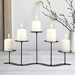Black iron candelabra for sale  Delivered anywhere in USA 