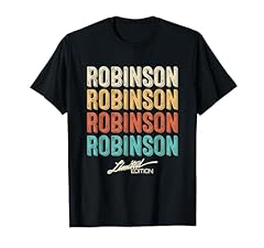 Robinson name shirt for sale  Delivered anywhere in USA 