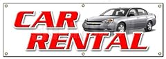 Car rental banner for sale  Delivered anywhere in USA 
